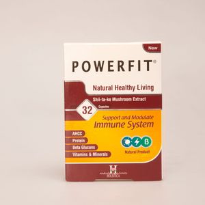 کپسول پاورفیت هولیستیک | PowerFit Shiitake Mushroom Extract برای تقویت سیستم ایمنی