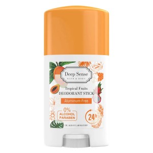 استیک خوشبو کننده بدن (دئودورانت) تروپیکال دیپ سنس Deep Sense Deodorant Stick | کاهش بوی نامطبوع بدن و ایجاد حس خوشبویی طولانی‌تر
