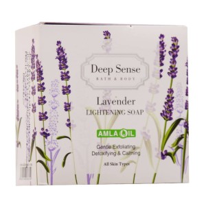 صابون کرمی روشن کننده لوندر دیپ سنس Deep Sense Cream Soap | شستشوی ملایم دست و کمک به حفظ نرمی پوست