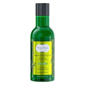 تونر پاک و مرطوب کننده بامبو و درخت چای دیپ سنس Deep Sense Toner  160 ml| پاکسازی تکمیلی پوست، تنظیم طراوت و آماده‌سازی پوست برای روتین مراقبتی