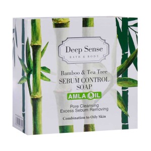 صابون کنترل کننده چربی بامبو و درخت چای دیپ سنس Deep Sense Cream Soap | شستشوی ملایم دست و کمک به حفظ نرمی پوست