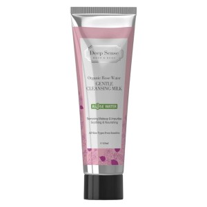 شیر پاک کن گلاب دیپ سنس Deep Sense Cleansing Milk | پاکسازی ملایم آرایش و آلودگی همراه با حفظ نرمی پوست 100 ml