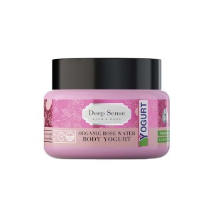 ژل کرم آبرسان بدن (ماست بدن) گلاب طبیعی دیپ سنس Deep Sense Body Butter | آبرسانی و نرم کردن پوست بدن