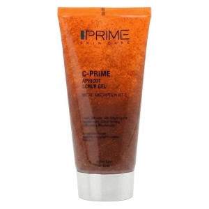 ژل اسکراب پاک کننده زردآلو پرایم Prime | از بین برنده لایه مرده سطح پوست  و منافذ باز صورت و شفاف کننده