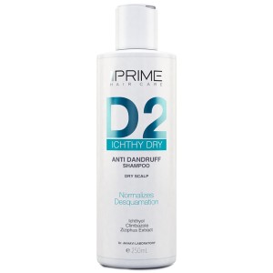 شامپو ضد شوره خشک پرایم (D2) Prime | محصول تخصصی مراقبت پوست و مو