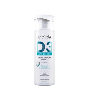 شامپو ضد شوره چرب پرایم (D3) Prime | محصول تخصصی مراقبت پوست و مو