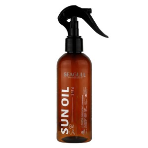 اسپری روغن برنزه کننده سی‌گل SEAGULL Sun Oil Spray | نرم کننده و درخشان کننده پوست بدن
