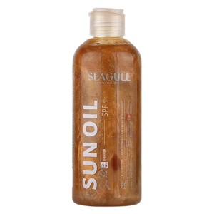 روغن برنزه کننده سی‌گل SEAGULL Sun Oil | کمک به برنزه شدن و نرم شدن پوست