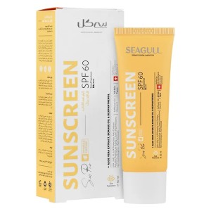 کرم ضد آفتاب سی‌گل SEAGULL Sunscreen Cream SPF60 | محافظت روزانه در برابر UVA و UVB