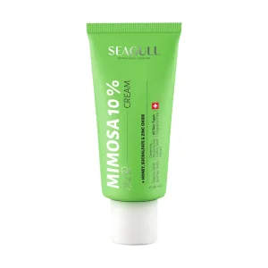کرم ترمیم کننده میموزا 10 درصد SEAGULL Mimosa 10% Cream | بازسازی و تسکین پوست آسیب دیده