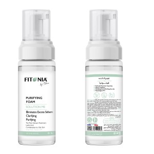 فوم شستشوی صورت فیتونیا Fitonia Solution Me Purifying Foam | پاک‌کننده پوست مختلط تا چرب و کنترل‌کننده چربی
