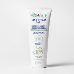 کرم ضد چروک و ترمیم‌کننده سولیس کانادا Solace Canada Max Repair Skin Professional Advance Anti Wrinkle Cream | کلاژن، ویتامین E و A
