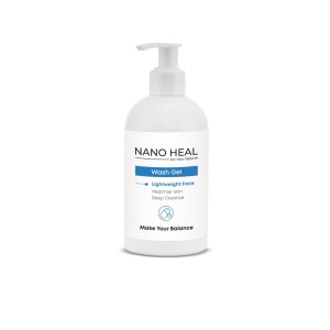 ژل شستشوی صورت نانو هیل ۵۰۰ میلی‌لیتر (Nano Heal Wash Gel Lightweight Face 500 ml)