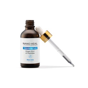 تونیک تریکوتراپی تقویت‌کننده مو آقایان نانوهیل ۵۰ میلی‌لیتر (Nano Heal Trichotherapy Tonic Men Line Magic Elixir of Peptides 50 ml)