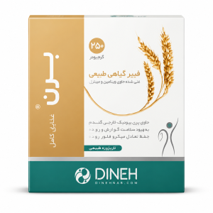 پودر فیبر گیاهی طبیعی دینه ۲۵۰ گرم