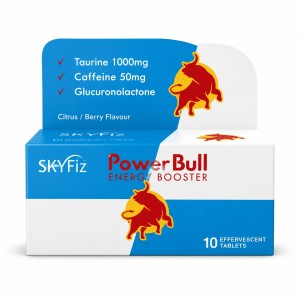 قرص جوشان پاور بول اسکای‌فیز SkyFiz Power Bull Energy Booster Effervescent Tablets