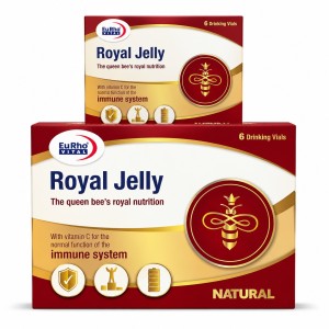 ویال خوراکی رویال ژلی یوروویتال ۶ عددی EuRho Vital Royal Jelly Drinking Vials
