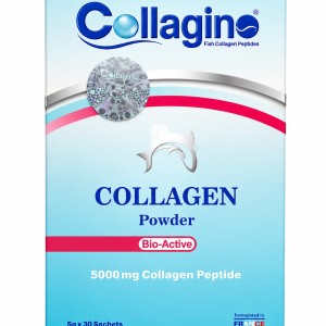 پودر کلاژن دریایی کلاژینو ۵۰۰۰ میلی‌گرم Collagino Fish Collagen Peptides Powder Bio-Active 5000 mg
