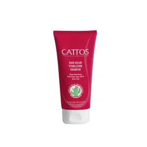 شامپو تثبیت‌کننده رنگ مو کاتوس حاوی عصاره کاکتوس، ۲۰۰ میلی‌لیتر Cattos Hair Color Stabilizing Shampoo with Cactus Extract, 200 mL