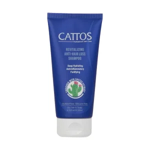 شامپو احیاکننده ضد ریزش مو کتوس مناسب مو و پوست سر خشک ۲۰۰ میلی‌لیتر (CATTOS Revitalizing Anti-Hair Loss Shampoo 200ml)