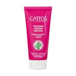 نرم‌کننده سبک حرفه‌ای کاتوس مناسب موهای کراتینه و فر، ۲۰۰ میلی‌لیتر (CATTOS Professional Lightweight Conditioner, 200 mL)