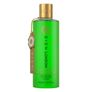 شامپو سه‌کاره دتوکس دئو شاور دیون لندن مخصوص آقایان، ۵۰۰ میلی‌لیتر  DION London Deo Shower 3 in 1 Detox Shampoo for Men, 500 mL