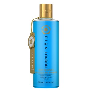 شامپو خنک‌کننده سه‌کاره دئو شاور دیون لندن مخصوص آقایان، ۵۰۰ میلی‌لیتر  DION London Deo Shower 3 in 1 Cooling Shampoo for Men, 500 mL
