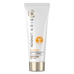 فلوئید ضدآفتاب رنگی ساندیال دیون لندن SPF 50+ رنگ لایت بژ، ۵۰ میلی‌لیتر  DION London Sundial Sunscreen Fluid SPF 50+ Light Beige, 50 mL