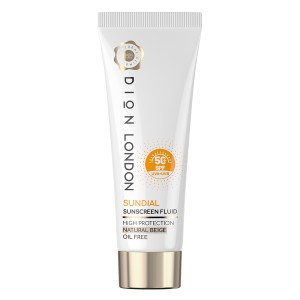 فلوئید ضدآفتاب رنگی ساندیال دیون لندن SPF 50+ رنگ نچرال بژ، ۵۰ میلی‌لیتر  DION London Sundial Sunscreen Fluid SPF 50+ Natural Beige, 50 mL