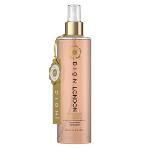 بادی میست نکتارین و روبی گریپ‌فروت دیون لندن، ۳۰۰ میلی‌لیتر  DION London Nectarine & Ruby Grapefruit Refreshing Body Mist, 300 mL