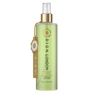 بادی میست ماندارین، لایم و ریحان دیون لندن، ۳۰۰ میلی‌لیتر  DION London Mandarin, Lime & Basil Refreshing Body Mist, 300 mL