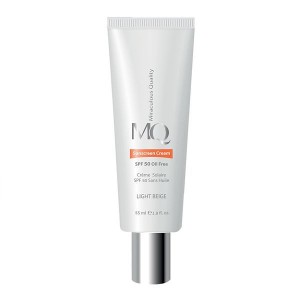 کرم ضدآفتاب رنگی ام کیو SPF 50 فاقد چربی، رنگ بژ روشن، ۵۵ میلی‌لیتر  MQ Sunscreen Cream SPF 50 Oil Free Light Beige, 55 mL