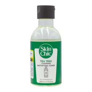 تونر مات‌کننده و پاک‌کننده درخت چای اسکین شیک / Skin Chic Tea Tree Clearing Mattifying Toner