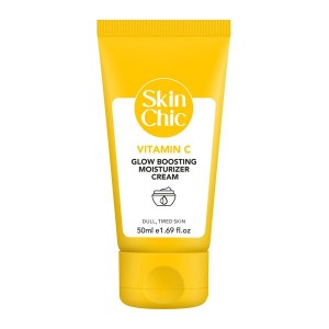 کرم مرطوب‌کننده افزایش‌دهنده درخشندگی ویتامین C اسکین شیک / Skin Chic Vitamin C Glow Boosting Moisturizer Cream