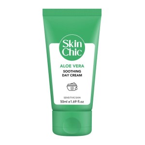 کرم روز تسکین‌دهنده آلوئه ورا اسکین شیک / Skin Chic Aloe Vera Soothing Day Cream