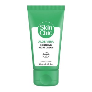 کرم شب تسکین‌دهنده آلوئه ورا اسکین شیک / Skin Chic Aloe Vera Soothing Night Cream