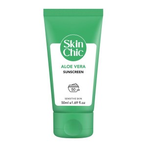 ضدآفتاب SPF 50  آلوئه ورا اسکین شیک / Skin Chic Aloe Vera Sunscreen SPF 50