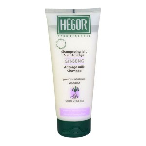شامپو شیر ضد پیری هگور با جنسینگ / Hegor Anti-age Milk Shampoo (Ginseng)