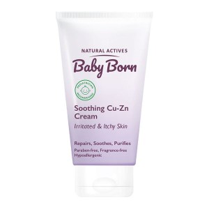 کرم تسکین‌دهنده مس و روی بیبی بورن / Baby Born Soothing Cu-Zn Cream