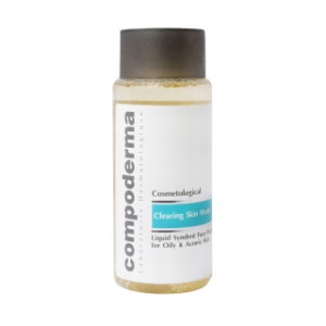 شوینده مایع صورت پاک‌کننده کامپودرما / Compoderma Clearing Skin Wash (Liquid Syndet Face Wash)