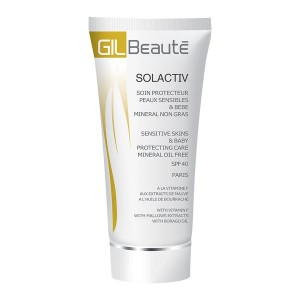 کرم محافظ مینرال جیل بیوته  اس پی اف 40 / Gil Beauté Solactiv Protecting Care Mineral Oil Free SPF 40