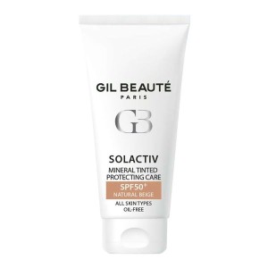 کرم محافظ مینرال رنگی جیل بیوته SPF 50+ - رنگ بژ طبیعی /Gil Beauté Solactiv Mineral Tinted Protecting Care SPF 50+ (Natural Beige)