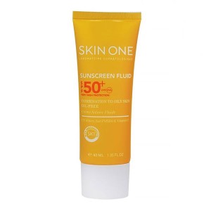 فلوئید ضدآفتاب اسکین وان اس پی اف +50 / Skin One Sunscreen Fluid SPF 50+