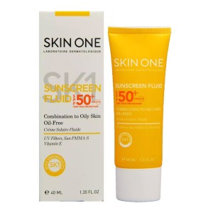 فلوئید ضدآفتاب اسکین وان اس پی اف +50 / Skin One Sunscreen Fluid SPF 50+