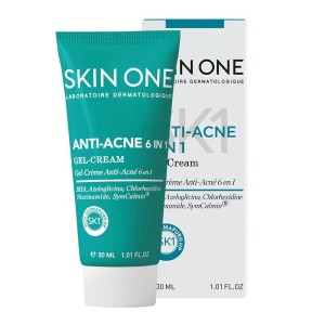 ژل‌کرم ضد آکنه ۶ در ۱ اسکین وان /  Skin One Anti-Acne 6 in 1 Gel-Cream
