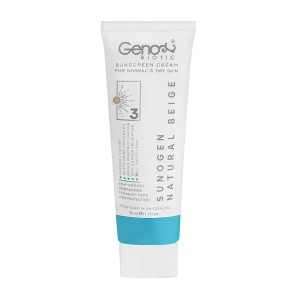 کرم ضدآفتاب ژنوبایوتیک - رنگ بژ طبیعی / Genobiotic Sunogen Sunscreen Cream (Natural Beige)