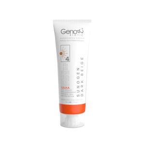 کرم ضدآفتاب ژنوبایوتیک - رنگ بژ تیره /  Genobiotic Sunogen Sunscreen Cream (Dark Beige)