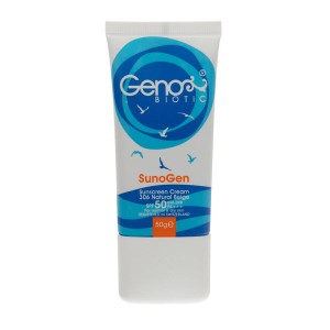 کرم ضدآفتاب ژنوبایوتیک - رنگ بژ طبیعی (306 Natural Beige) / Genobiotic SunoGen Sunscreen Cream (306 Natural Beige)