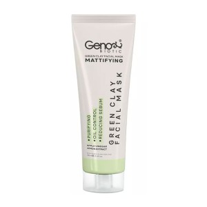 ماسک صورت خاک رس سبز ژنوبایوتیک / Genobiotic Green Clay Facial Mask (Mattifying)