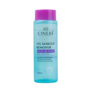 میسلار واتر سینره مدل Micellar Water مناسب انواع پوست حجم 200 میلی‌لیتر